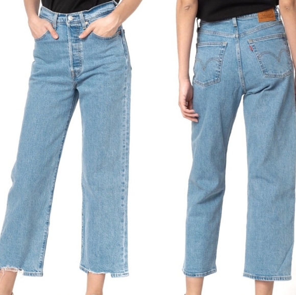Levi's | Jeans | Levis Ribcage Straight Ankle In Tango Chill | Poshmark